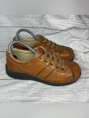 American Eagle Y2K Women’s 7.5 Chunky Brown Leather Shoes